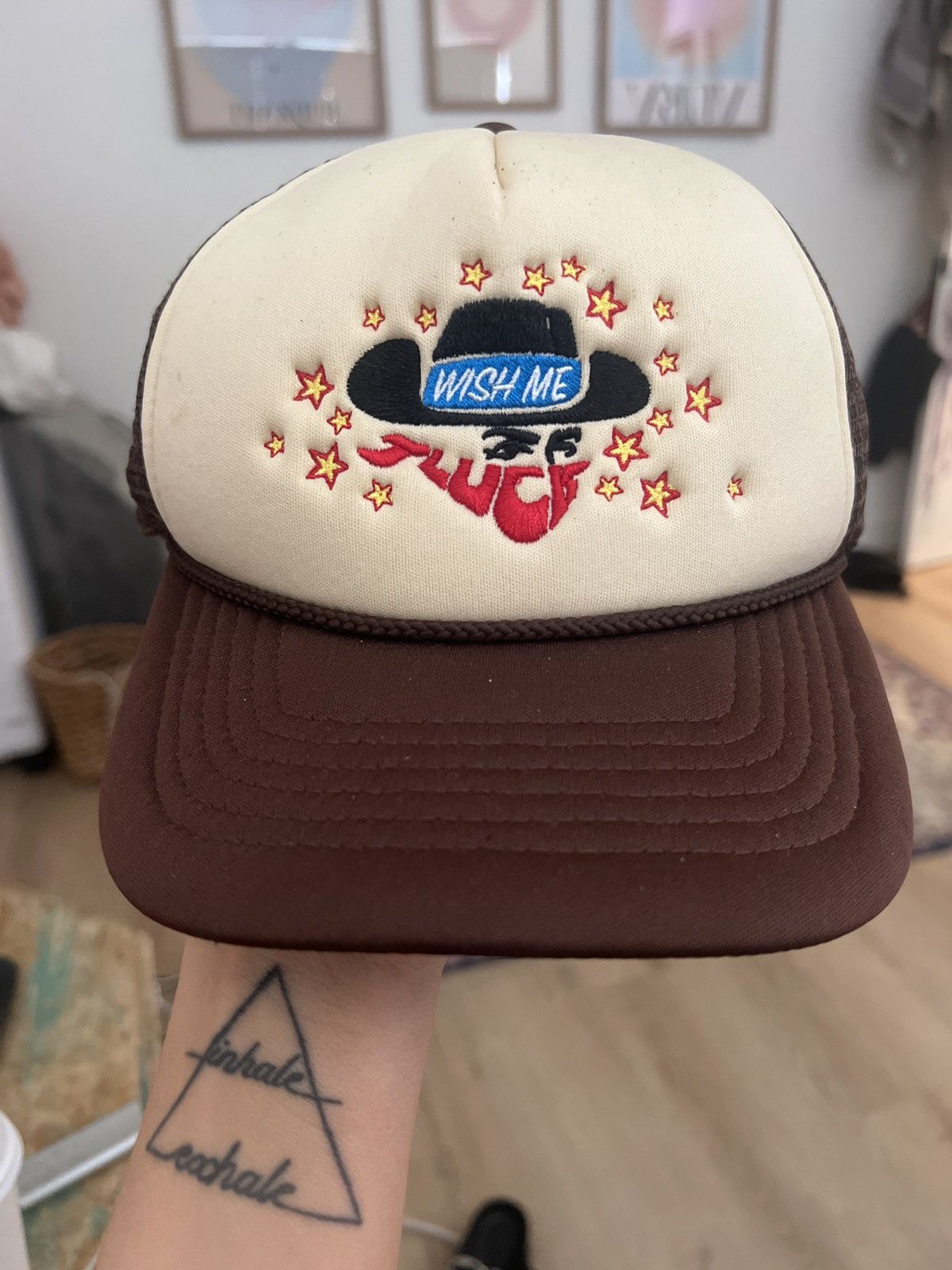 Wish Me Luck WISH ME LUCK Cowboy Trucker Size ONE SIZE - 1 Preview