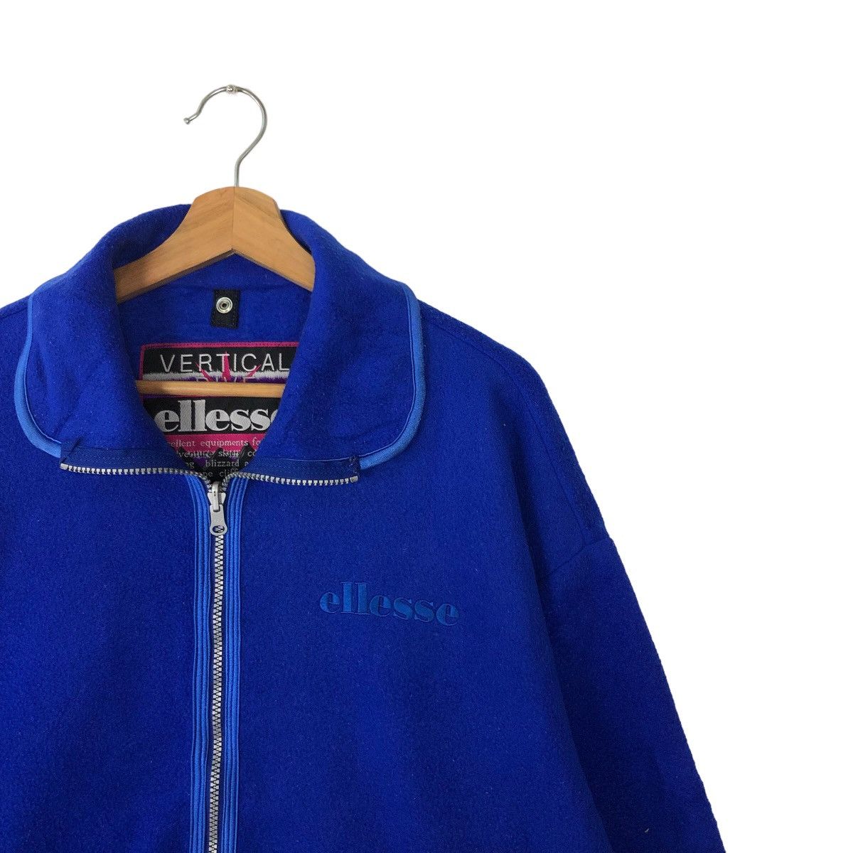 Japanese Brand VINTAGE FLEECE SHERPA JACKET ELLESSE JAPAN MADE Size US L / EU 52-54 / 3 - 6 Thumbnail