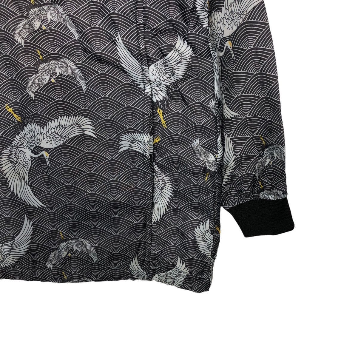 Japanese Brand VINTAGE JAPANESE BRAND BOMBER JACKET SWAN FULL PRINT Size US M / EU 48-50 / 2 - 4 Thumbnail