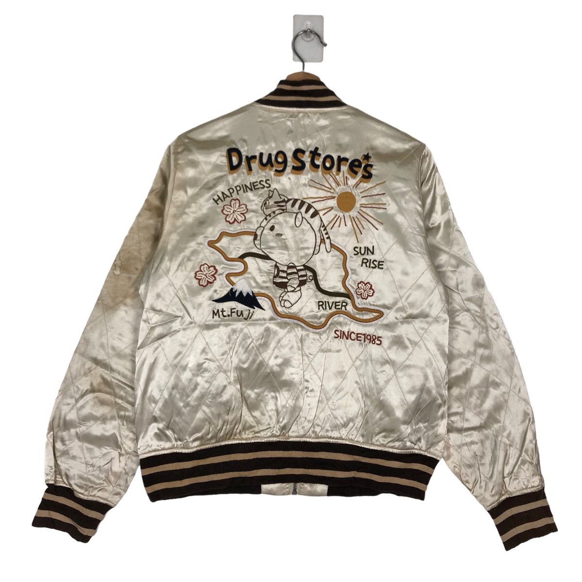Hysteric Glamour VINTAGE SUKAJAN JACKET BIG LOGO DRUG STORE JAPAN Size US M / EU 48-50 / 2 - 7 Thumbnail