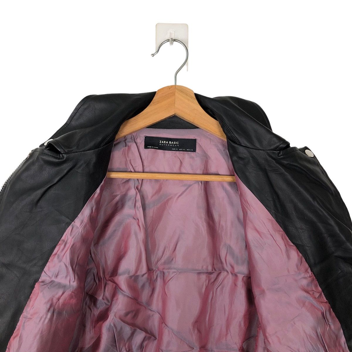 Japanese Brand VINTAGE SOFT LEATHER BOMBER JACKET ZARA JAPAN Size US XS / EU 42 / 0 - 10 Thumbnail