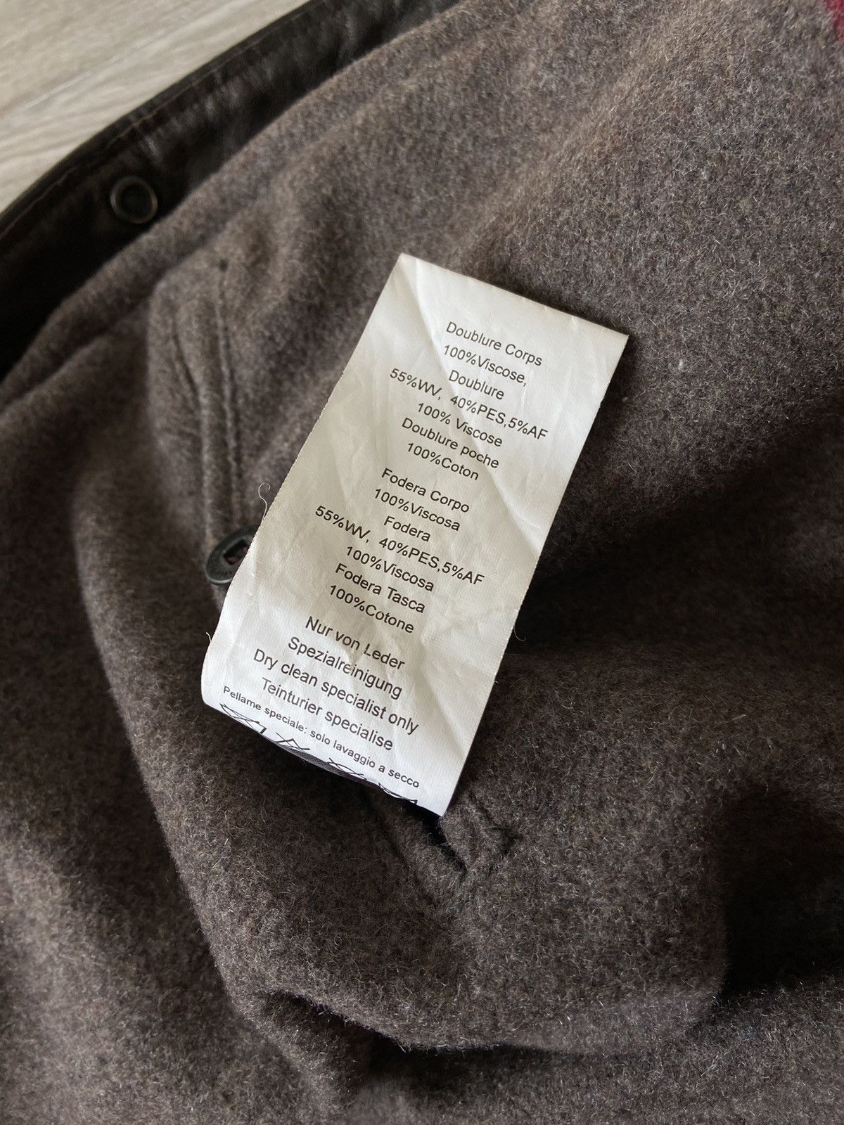 Strellson Strellson Swiss Cross Edition Leather Jacket Casual Parka Size US L / EU 52-54 / 3 - 14 Thumbnail