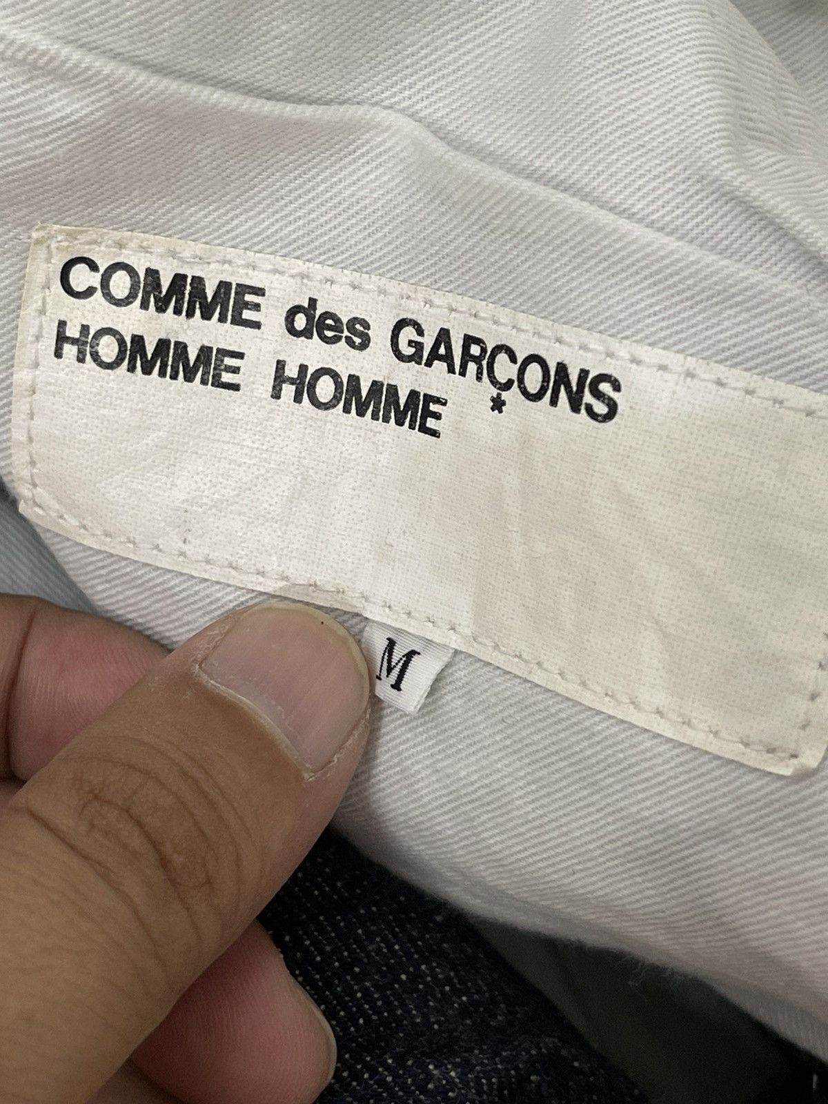 Comme des Garcons AD 2000 Y2K CDG Homme Floral Tapestry Denim Regular 5🟦8 Size US 31 - 21 Thumbnail