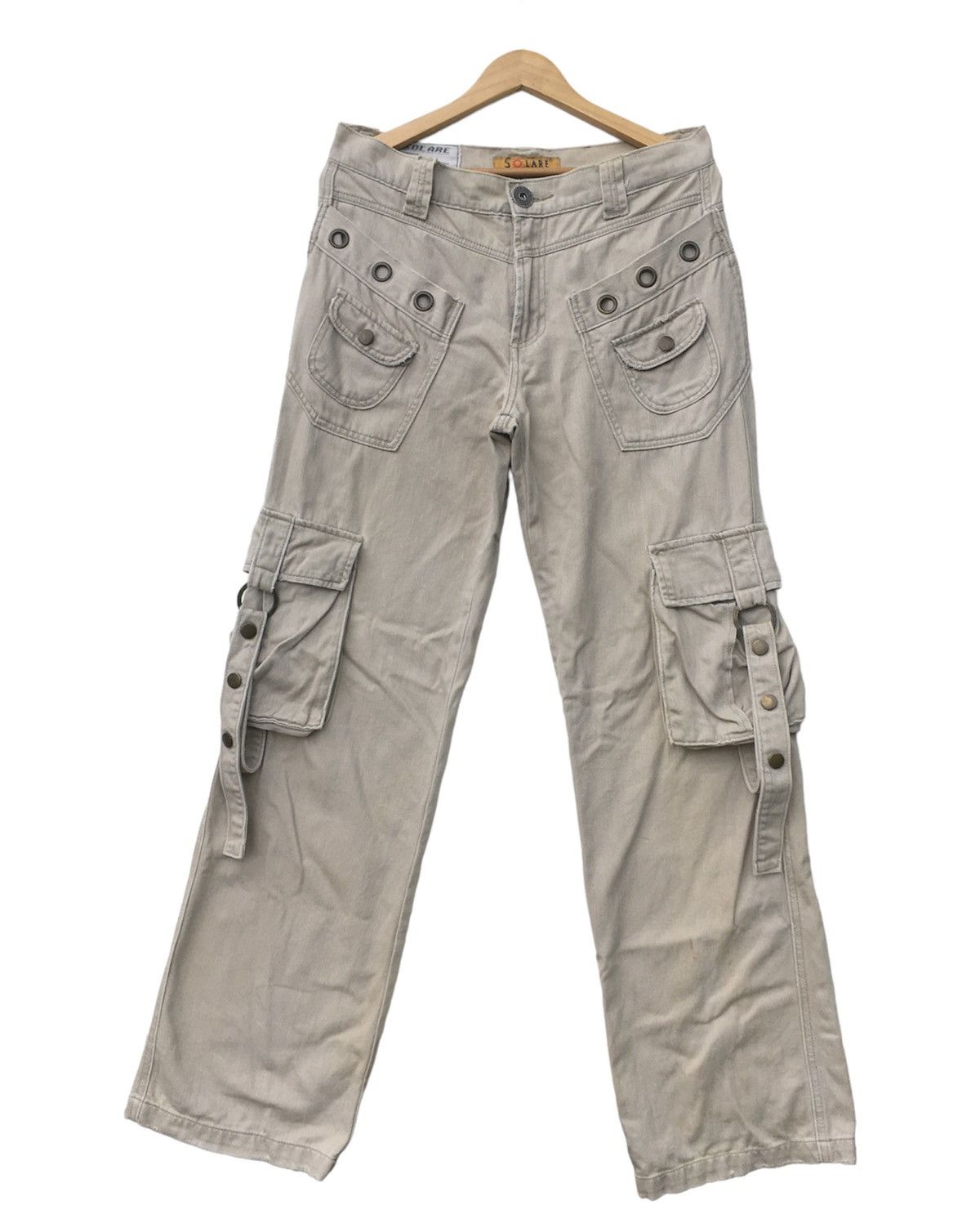 Vintage Cargo Pants Bondage Tactical Multipocket