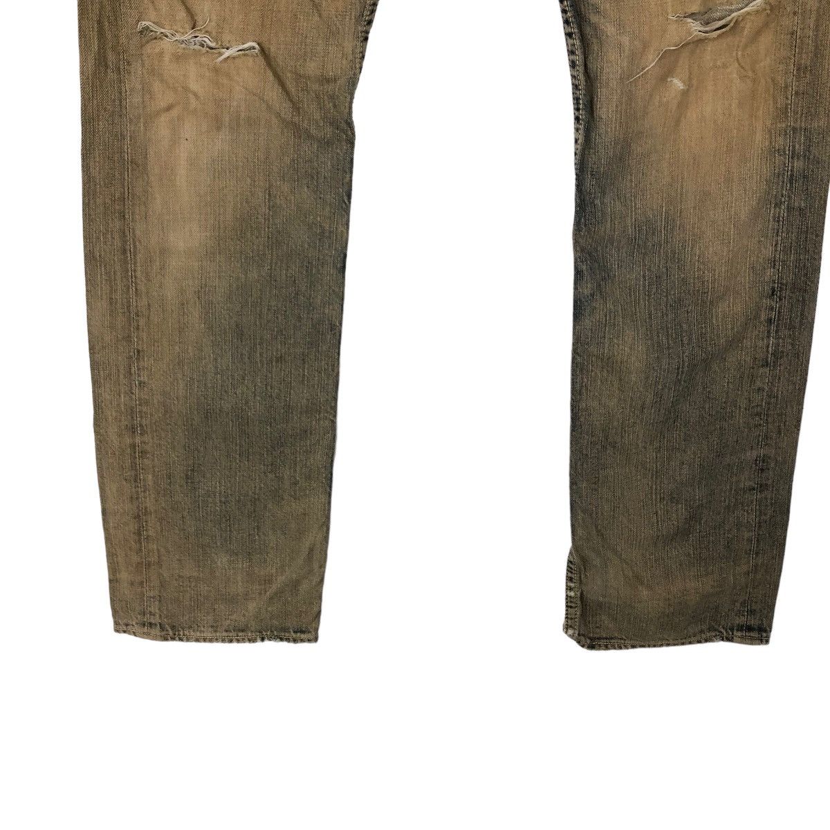 Japanese Brand VINTAGE DENIM JEANS SUKAJAN DESIGN BIG LOGO PUNK STYLE Size US 32 / EU 48 - 3 Thumbnail