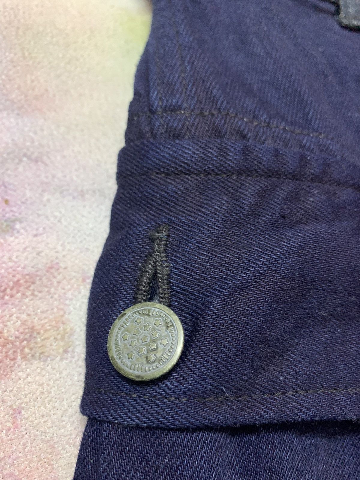 Kapital Rare Kapital x IDG Denim Cargo Pants 13 Stars Button Size US 29 - 6 Thumbnail