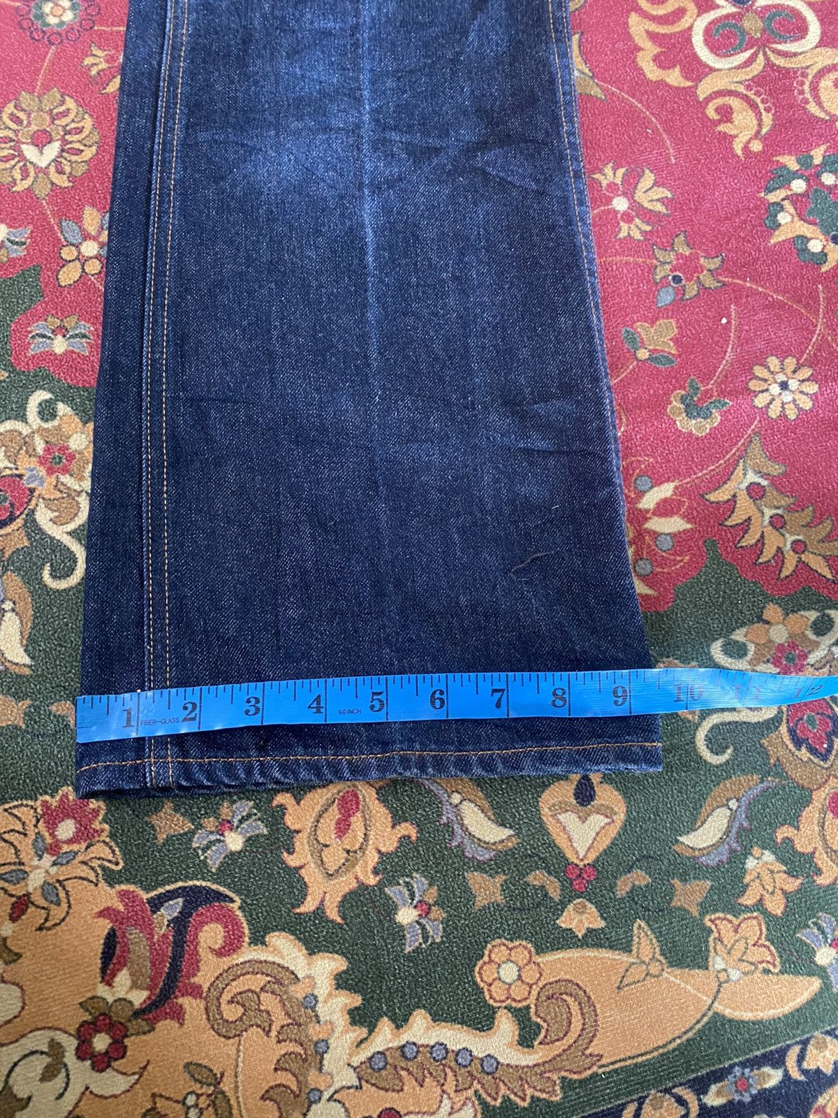 JNCO × Uniqlo × Vintage 🔥VERY COOL🔥Uniqlo Bootcut Denim Pant 30 Size US 30 / EU 46 - 15 Thumbnail