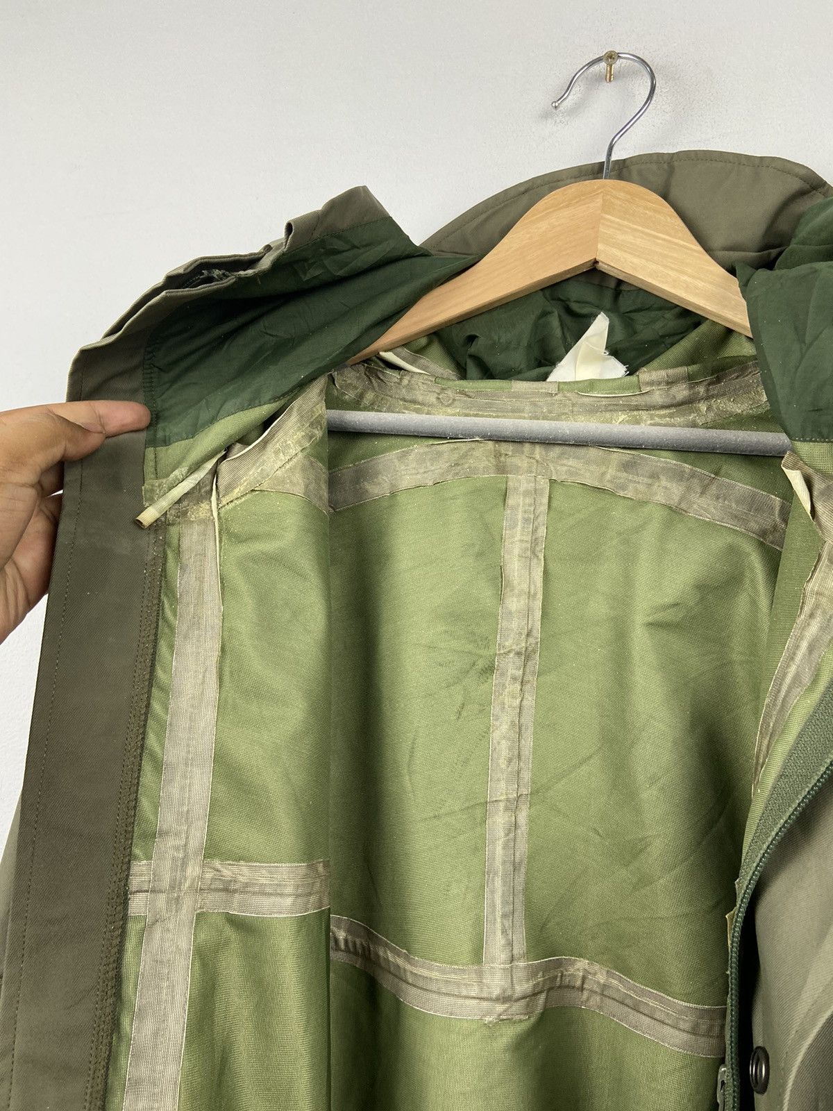 Other × Vintage Vintage 90s France Military Goretex Rare Jacket b Size US L / EU 52-54 / 3 - 9 Thumbnail