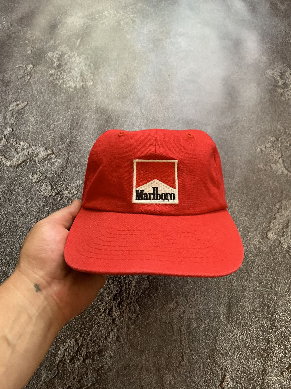 Vintage Vintage Marlboro Racing Cap Embroidered logo hat | Grailed