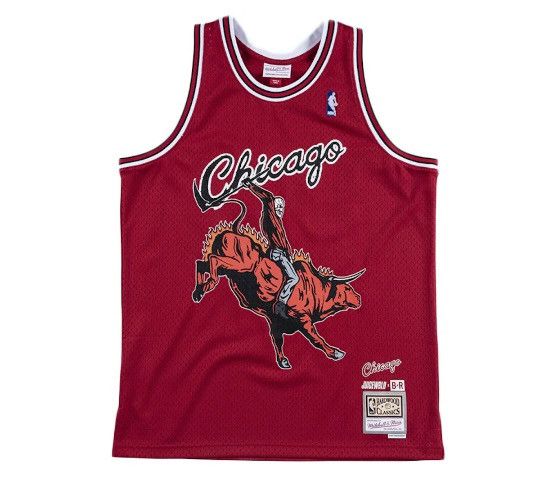 999 Club × Mitchell & Ness × NBA Juice wrld Chicago bulls tribute collab by Mitchell & ness Size US M / EU 48-50 / 2 - 1 Thumbnail