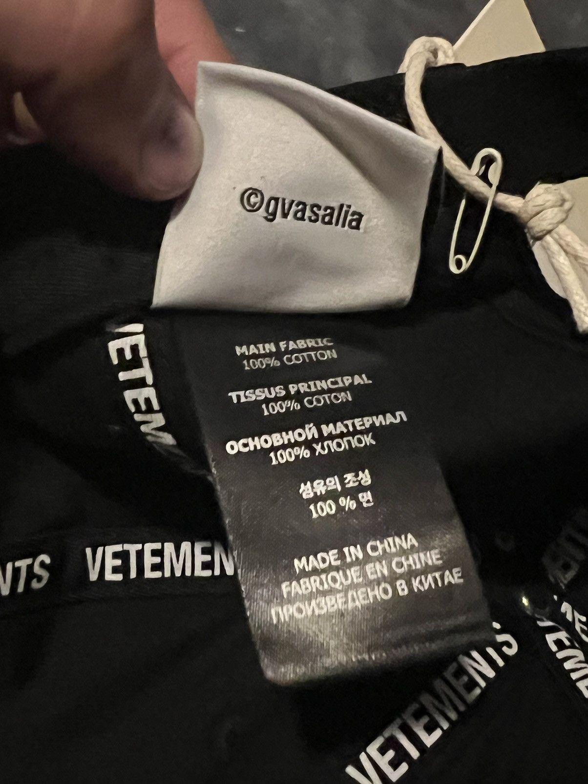 Vetements Vetements Logo Cap Size ONE SIZE - 9 Thumbnail