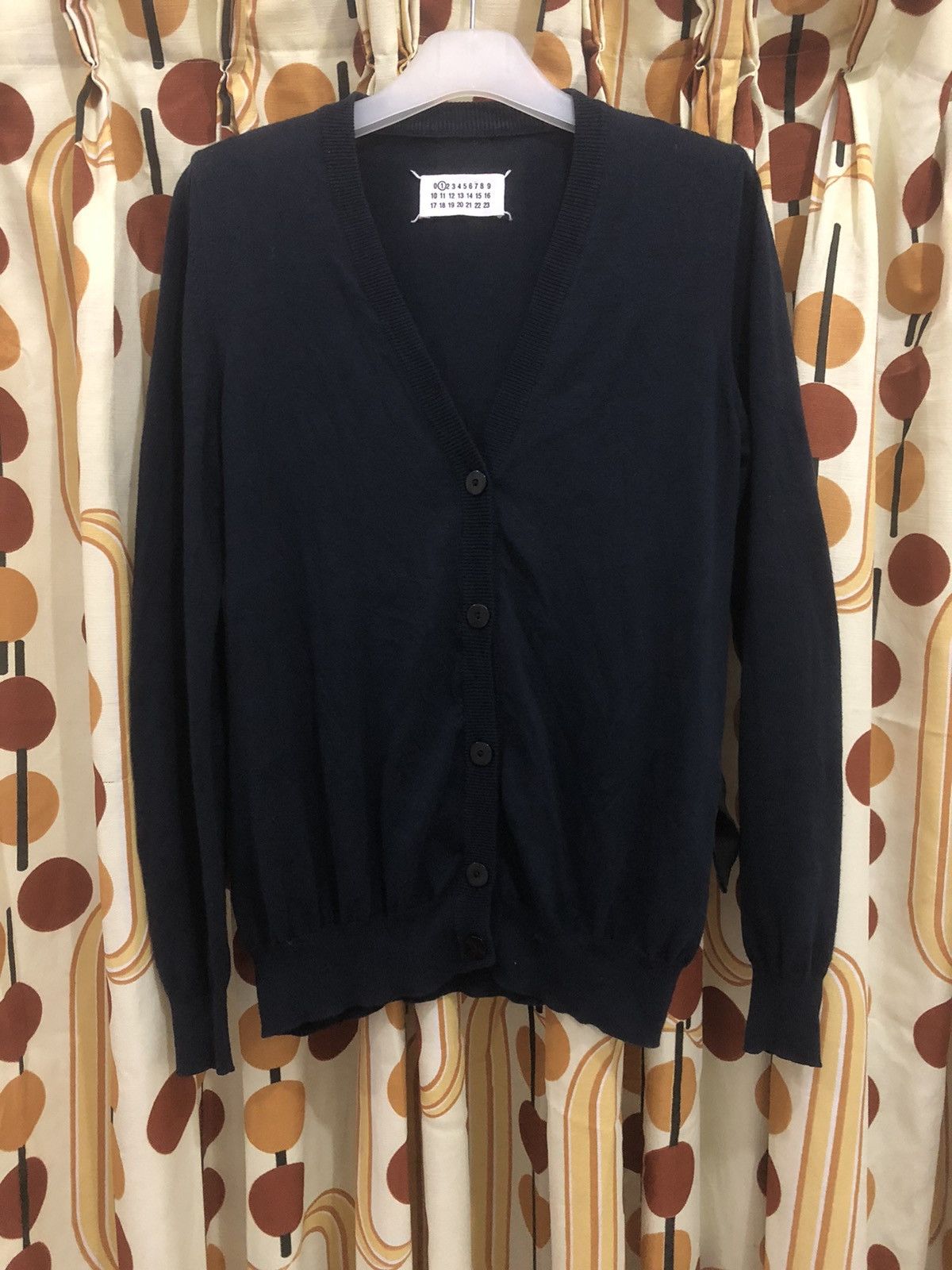 MARTIN MARGILEA 'Tape' wool cardigan