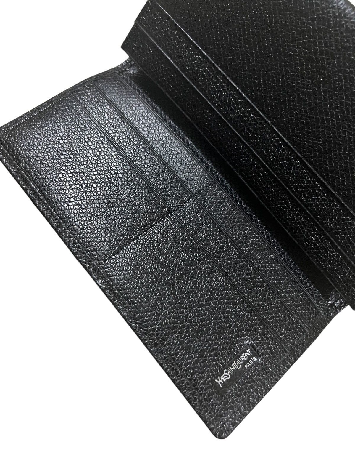 Yves Saint Laurent Yves Saint Lauren Paris Bifold Minimal Leather Long Wallets Size ONE SIZE - 6 Thumbnail