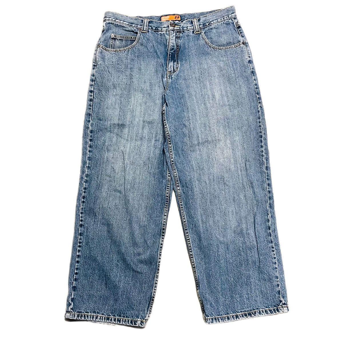 Vintage Vintage Y2K Anchor Blue Beyond Baggy Denim Jeans | Grailed