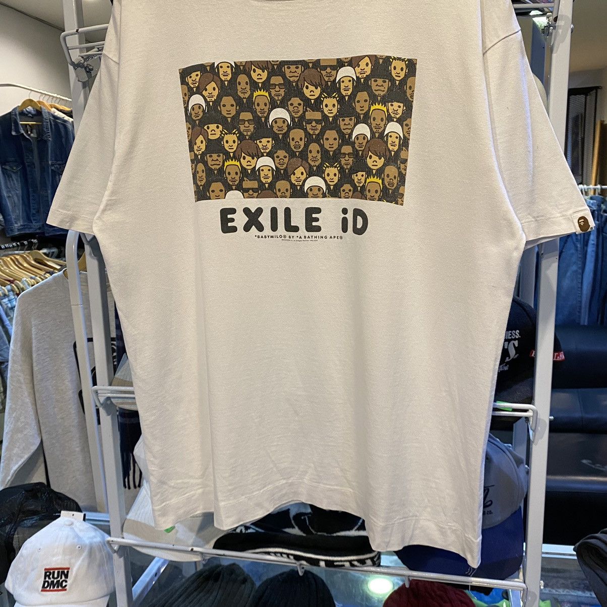 2010 Bape Exile iD Tee Small Baby Milo Graphic Style Collab