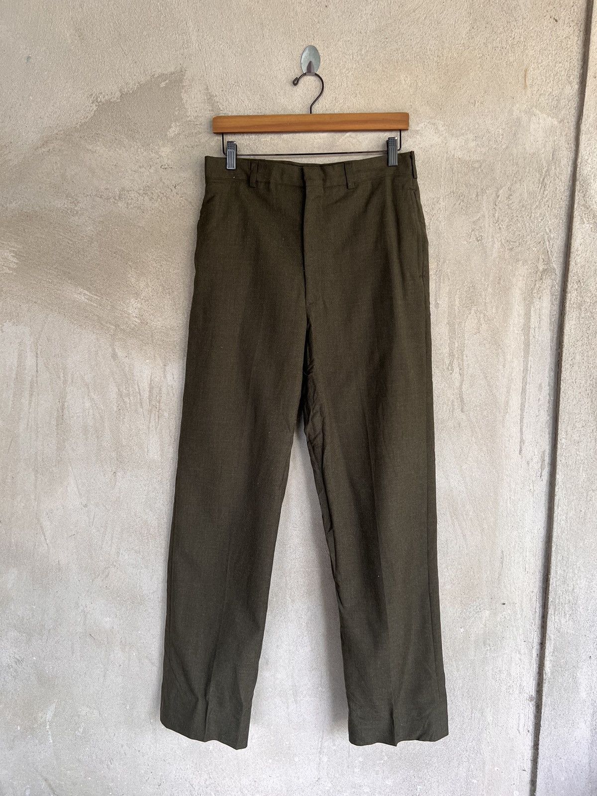 Vintage Vintage Military Wool Pant Size US 31 - 2 Thumbnail