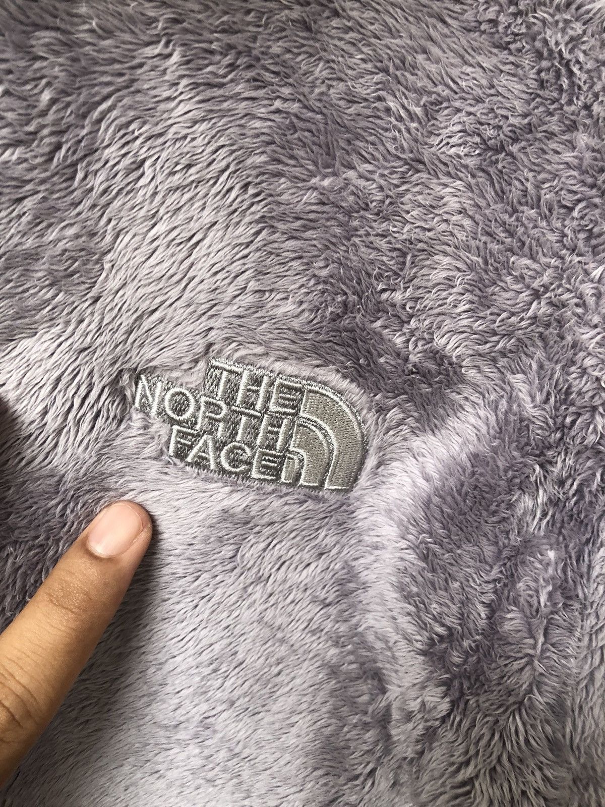 The North Face The North Face Light Grey Fleece Jacket Womens Size M / US 6-8 / IT 42-44 - 4 Thumbnail
