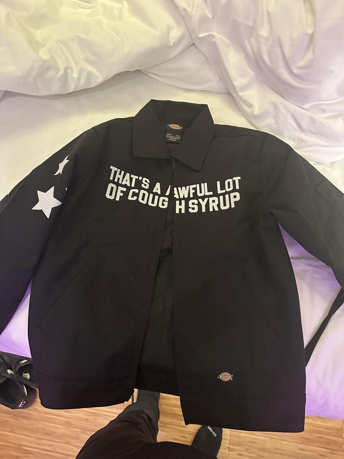 Awful Lot of Cough Syrup UNRELEASED ALOCS DICKIES JACKET Grailed