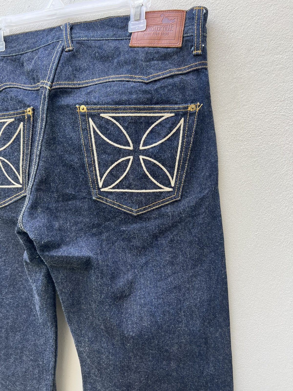 Freewheelers Glad Hand Gangsterville by Daisuke Koda Denim Selvedge Jeans Size US 34 / EU 50 - 19 Thumbnail