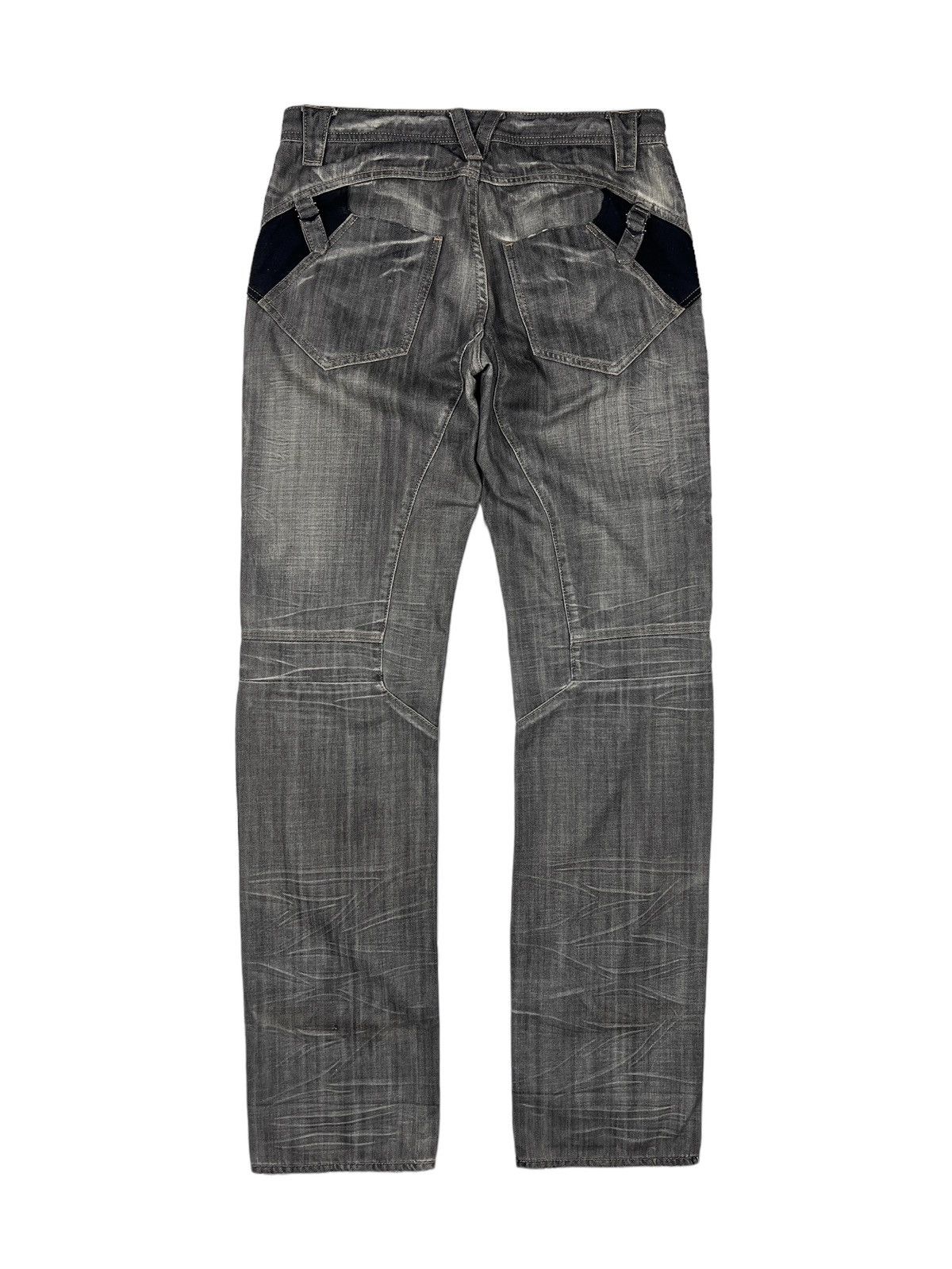 PPFM PPFM Side Zipper Distressed Denim Size US 34 / EU 50 - 2 Thumbnail