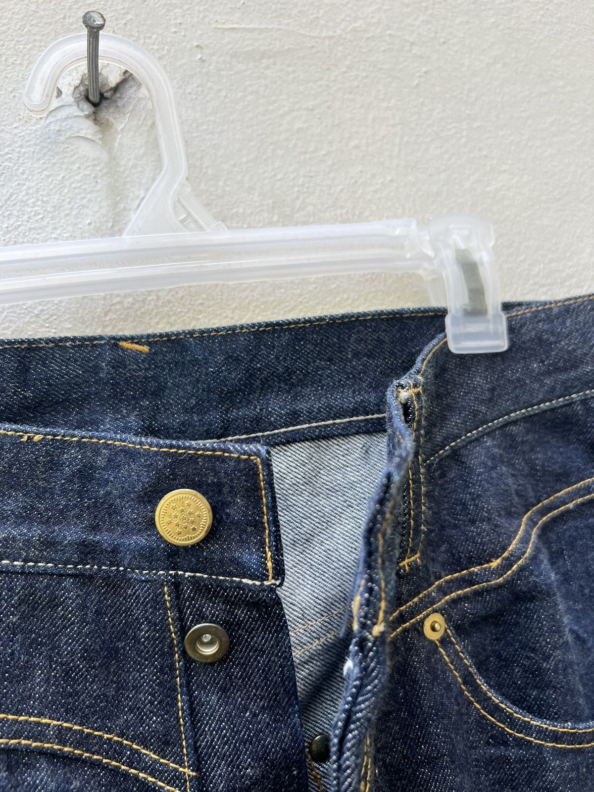 Freewheelers Glad Hand Gangsterville by Daisuke Koda Denim Selvedge Jeans Size US 34 / EU 50 - 7 Thumbnail