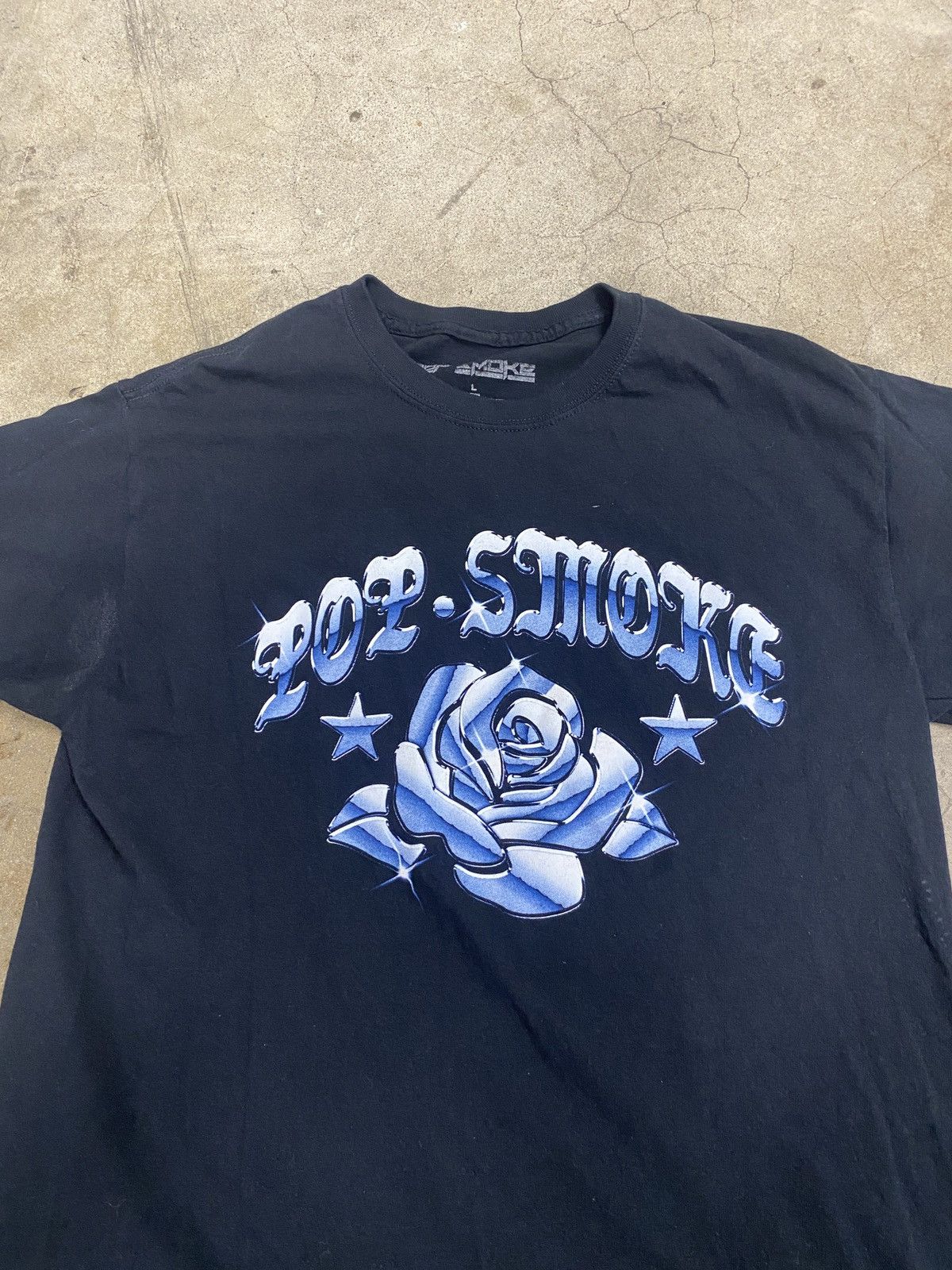 Rap Tees × Vlone Pop Smoke Concert Tee Size US L / EU 52-54 / 3 - 2 Thumbnail