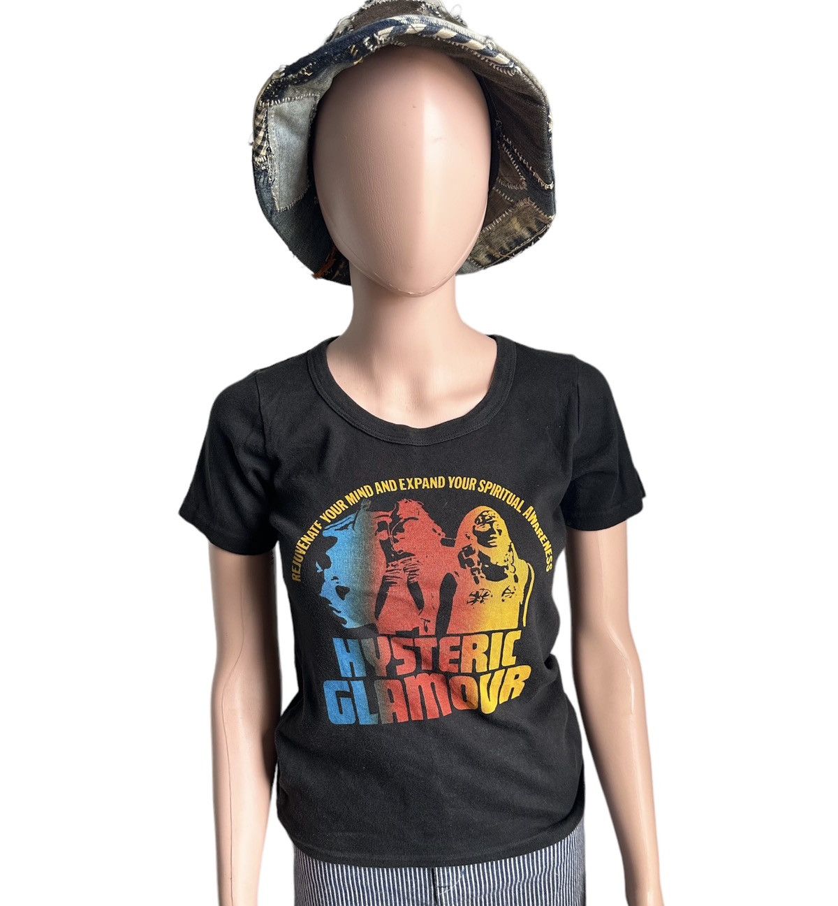 image of Hysteric Glamour Women Tshirt in Black (Size Small)
