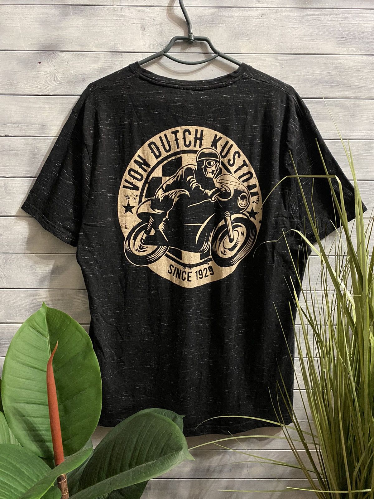 Von Dutch Rare T-Shirt Von Dutch . Vintage Harley Davidson Style. Size US XL / EU 56 / 4 - 1 Thumbnail