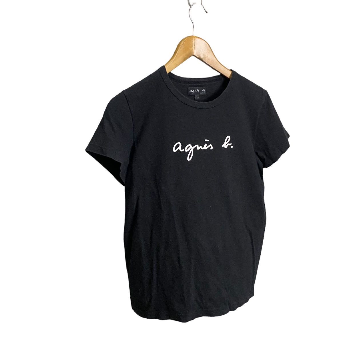 agnes b. Agnes B. black spellout Size S / US 4 / IT 40 - 2 Thumbnail
