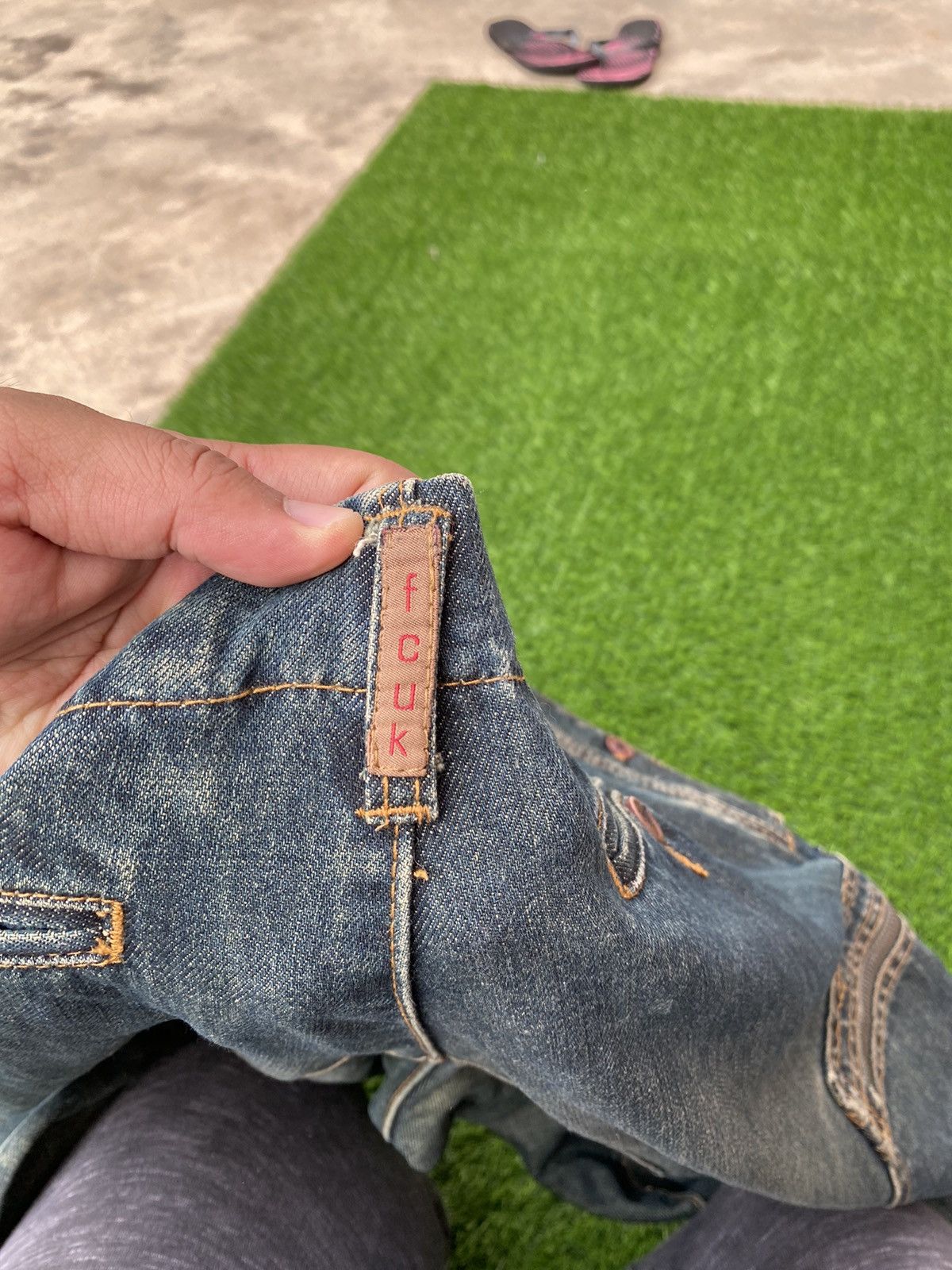 FCUK Vintage Fcuk Six Pocket Pant Size US 35 - 8 Thumbnail