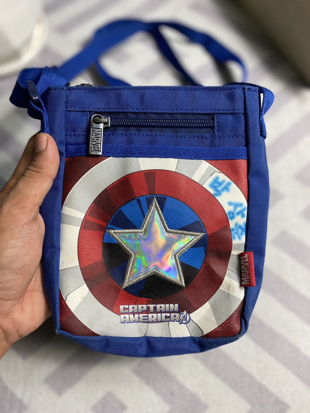 Marvel Comics × Vintage Vintage Marvel Comics Captain America y2k Avengers Size ONE SIZE - 2 Thumbnail