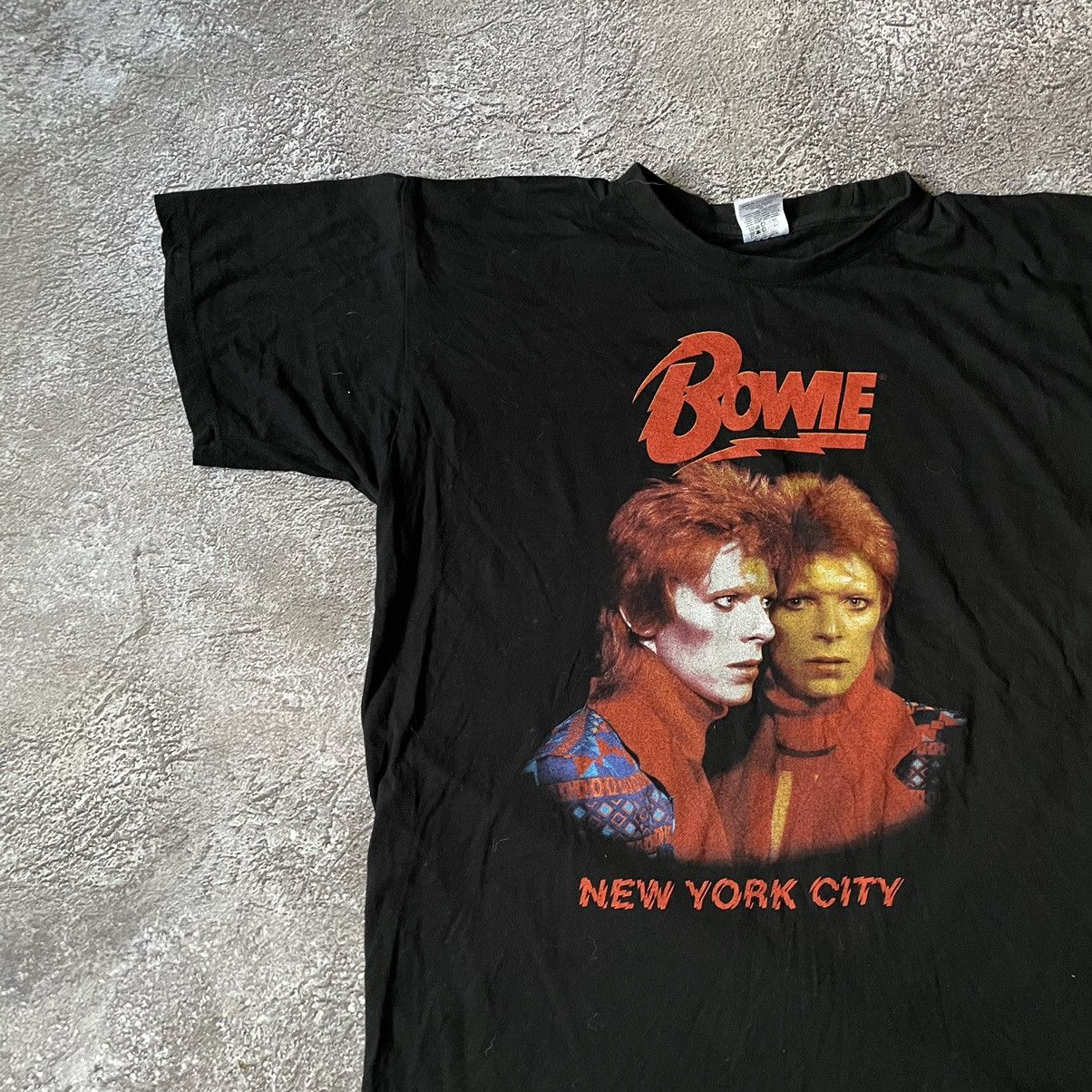Band Tees Vintage Y2K SCREAM BOWIE FACE ABSTRACT ANGRY XL Size US XL / EU 56 / 4 - 4 Thumbnail