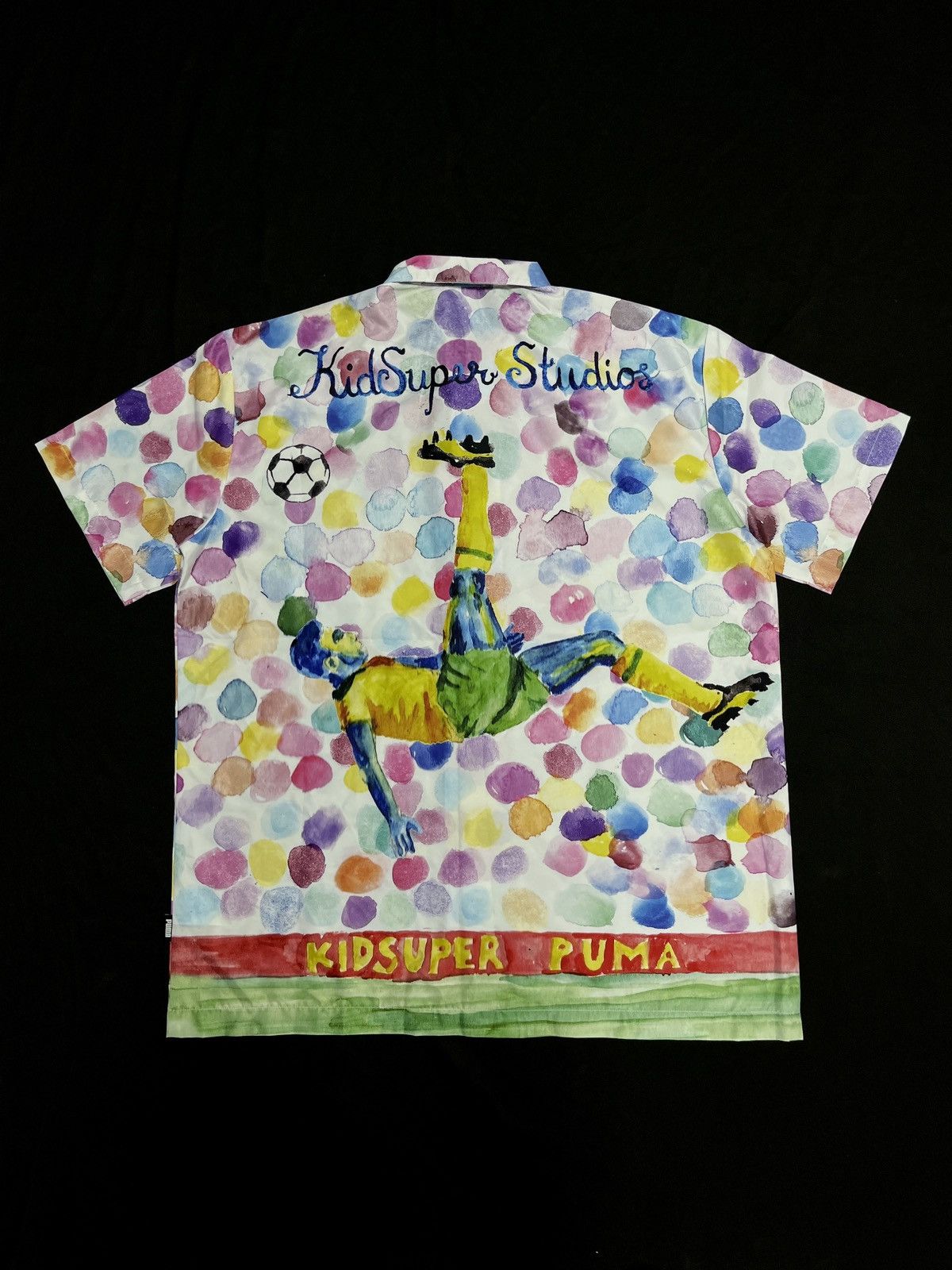 KidSuper × Puma Rare Puma Kidsuper Studios AOP Shirt Oversize Medium Size US M / EU 48-50 / 2 - 1 Thumbnail