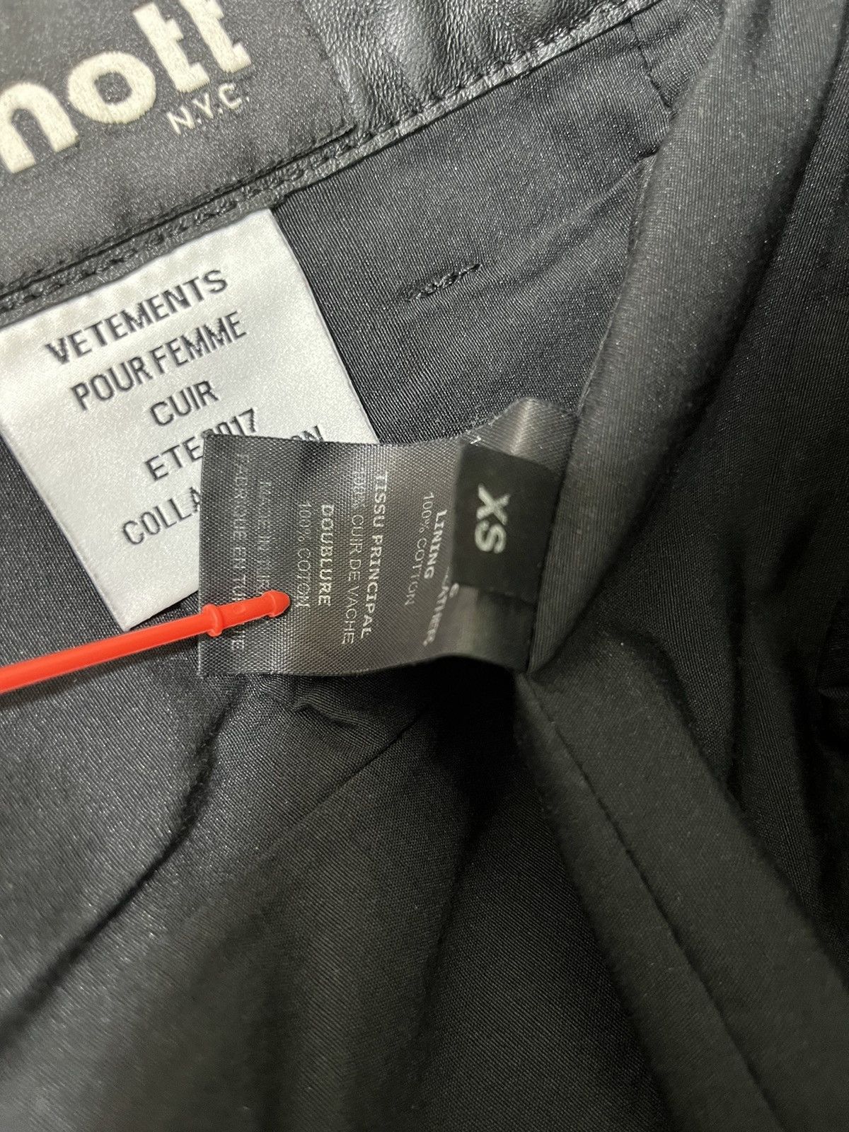 Vetements VETEMENTS Leather Pants Size US 36 / EU 52 - 4 Thumbnail