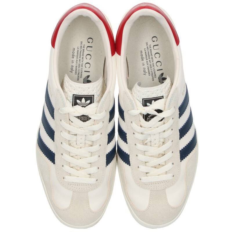 Adidas  Gucci Adidas x Gucci Gazelle White - 9.5 | Grailed