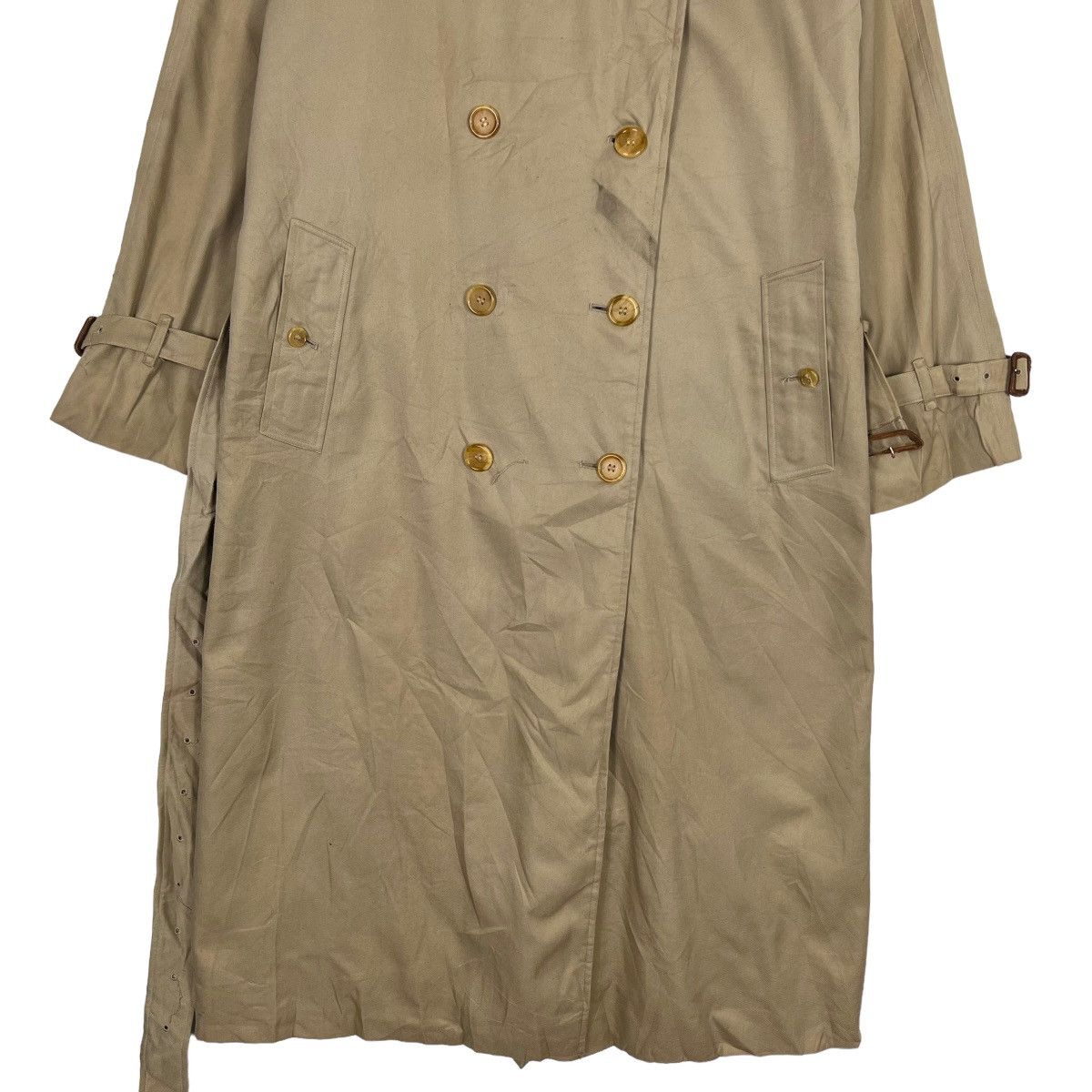 Burberry 🔥BURBERRY NOVA CHECK LINING BELT TRENCHCOAT MADE IN ENGLAND Size US L / EU 52-54 / 3 - 6 Thumbnail