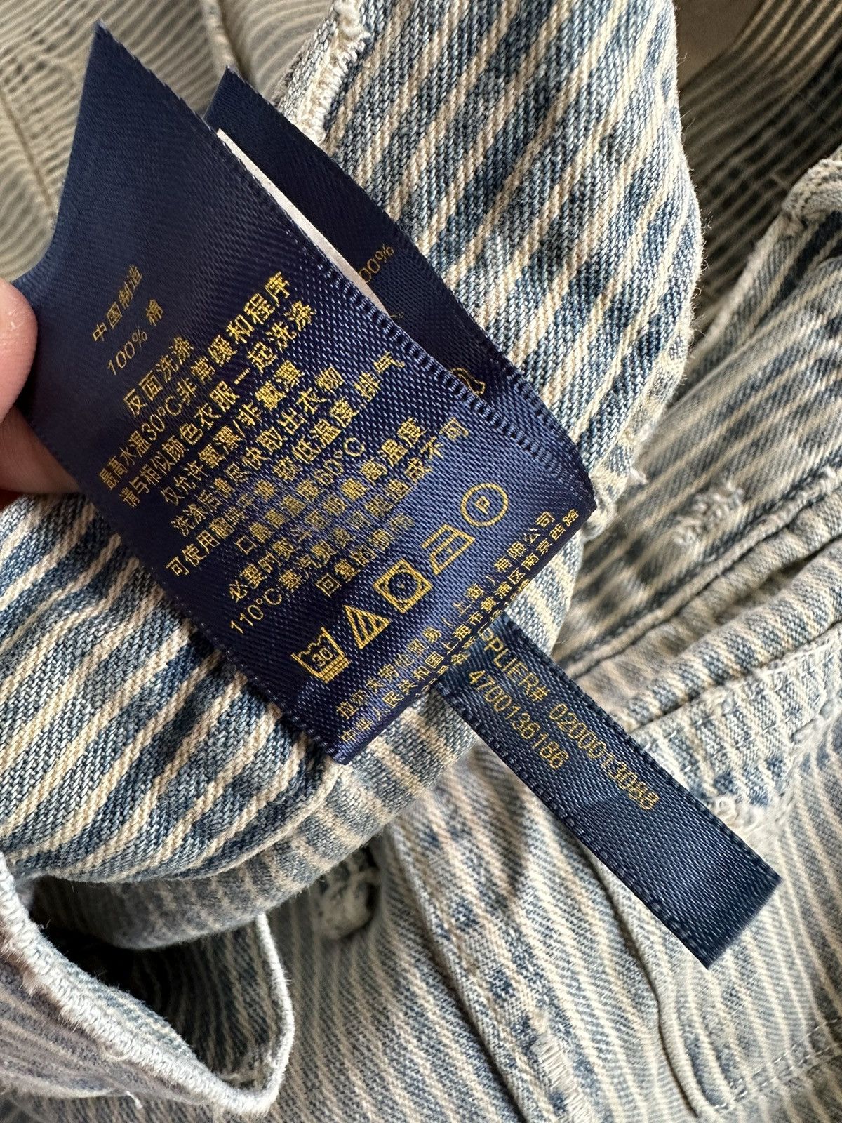 Polo Ralph Lauren 00s Polo Ralph Lauren carpenter wabash denim jeans Size US 34 / EU 50 - 18 Thumbnail