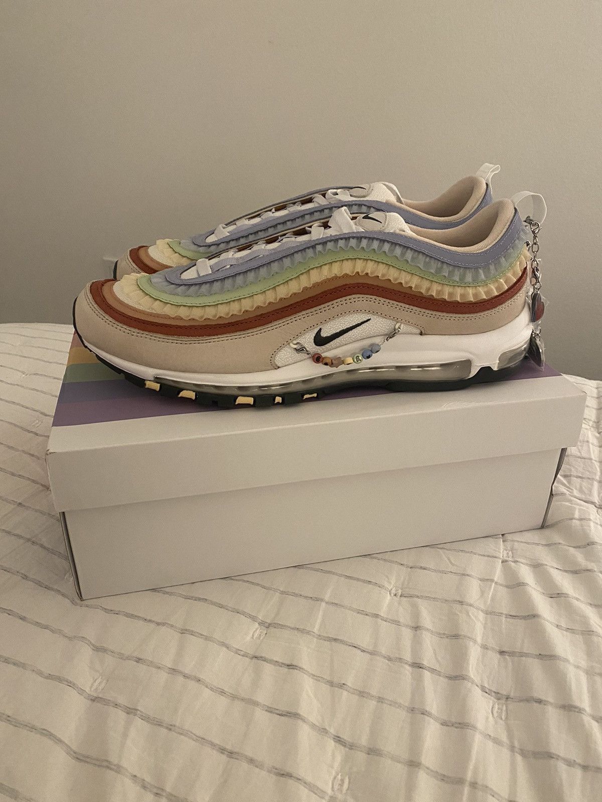 Nike Nike Air Max 97 Be True Sneakers Brand New Size US 13 / EU 46 - 1 Thumbnail