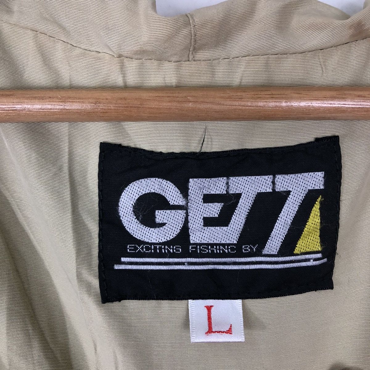 Japanese Brand VINTAGE EXCITING FISHING BY GETT SURVIVAL JACKET COACHPOCKET Size US L / EU 52-54 / 3 - 13 Thumbnail
