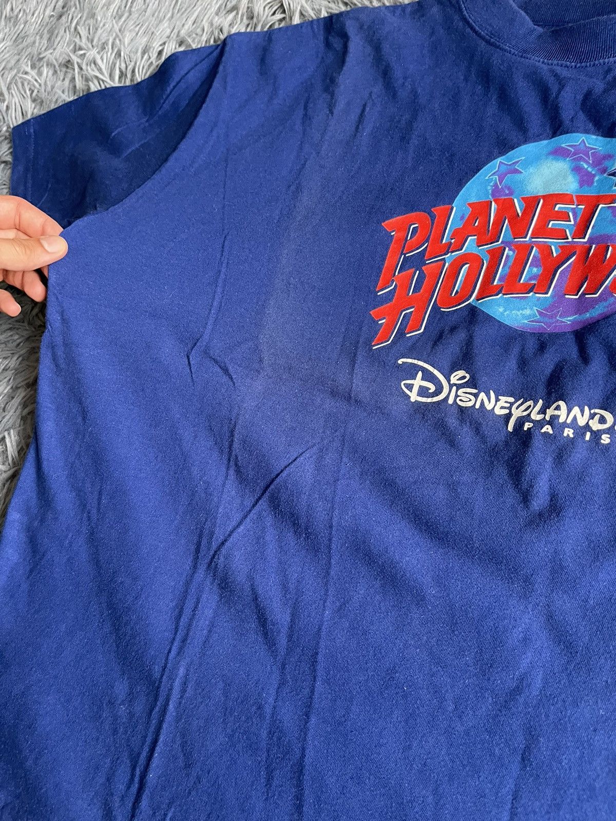 Disney × Planet Hollywood × Vintage 🌎 Planet Hollywood 1991 vintage Disneyland t-shirt Size US L / EU 52-54 / 3 - 3 Thumbnail