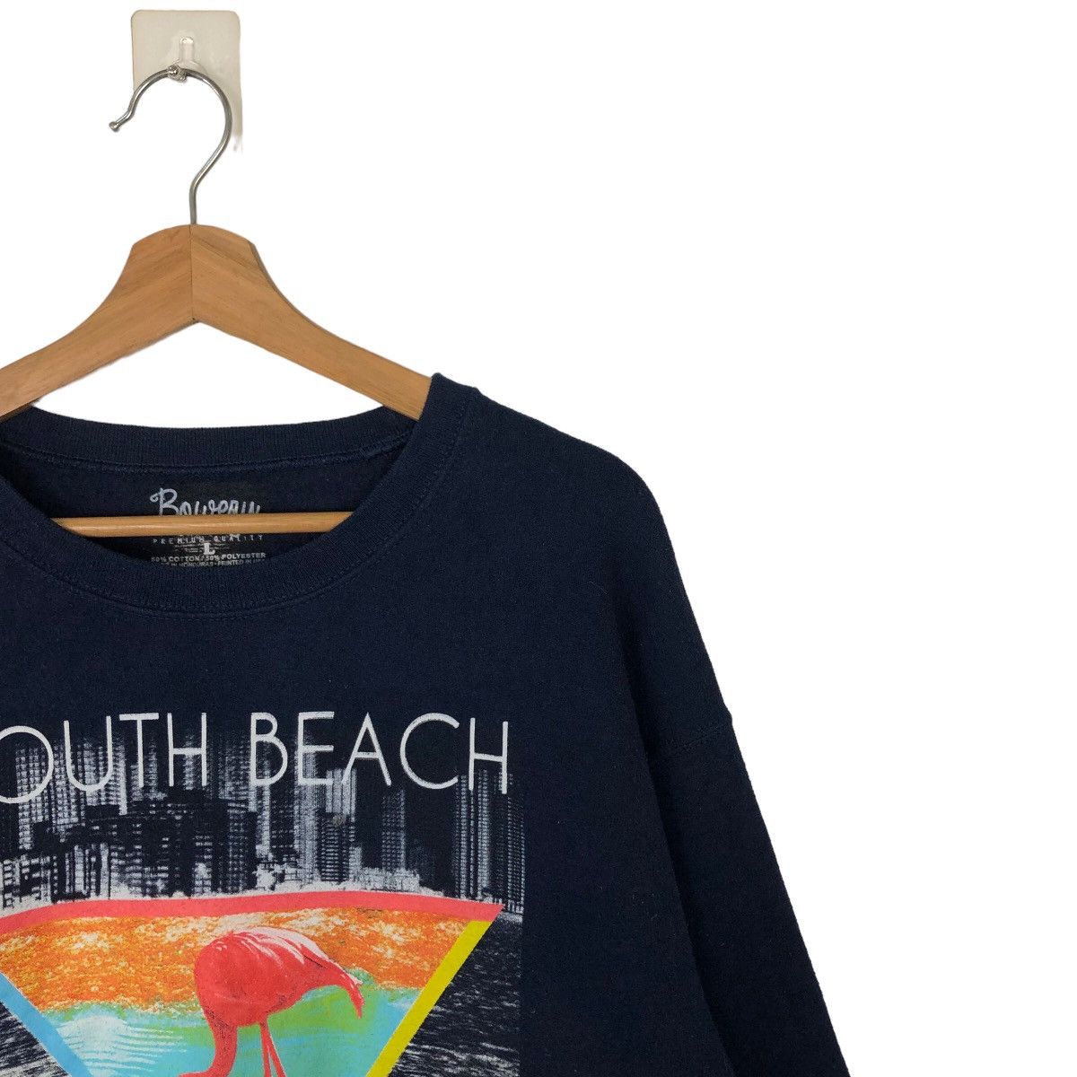 Vintage VINTAGE SWEATSHIRT CREWNECK BIG LOGO SOUTH BEACH STREETWEAR Size US L / EU 52-54 / 3 - 5 Thumbnail