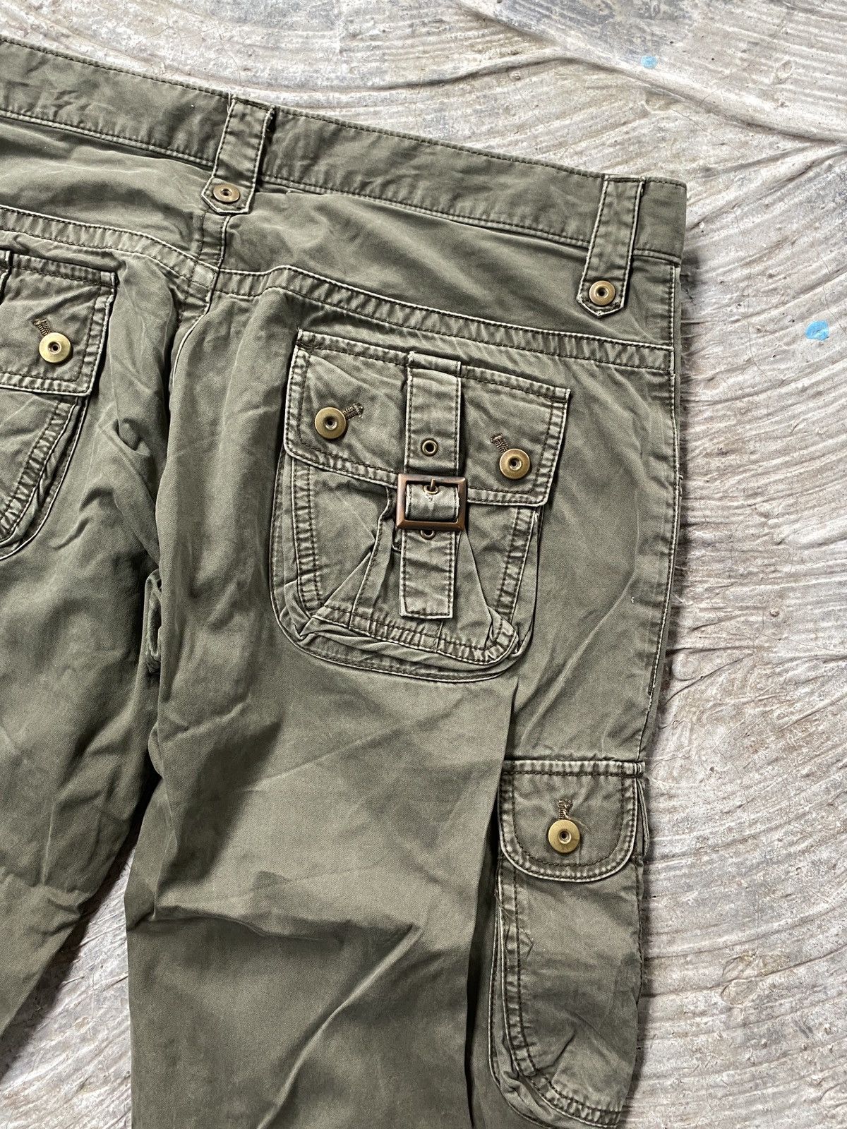 Michel Klein ❗️LADIES❗️Michel Klein HOMME Cargo Pant Style Bootcut Size US 33 - 13 Thumbnail