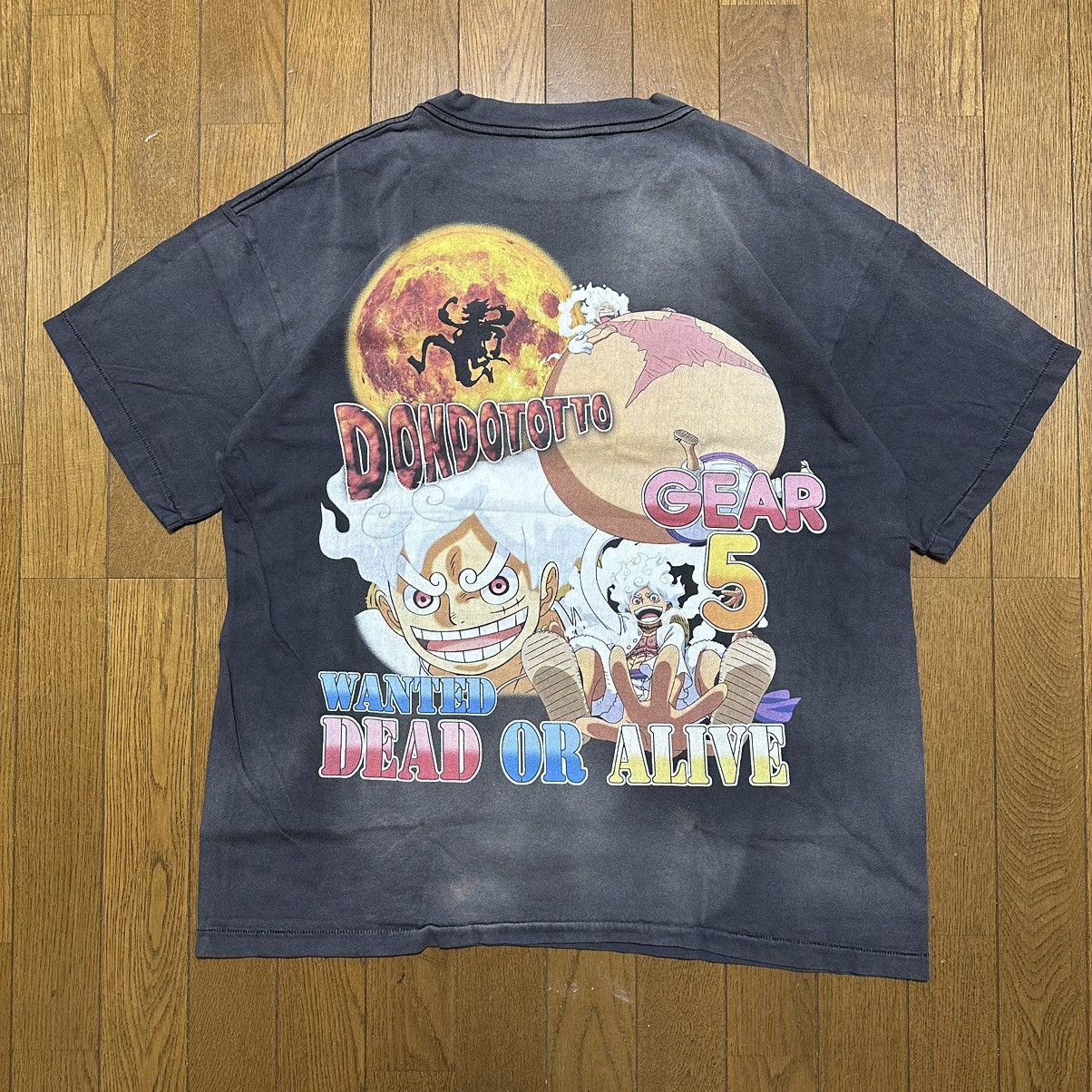 Japanese Brand × READYMADE × Saint Michael Saint Michael ONE PIECE LUFFY 5 GEAR TEE Size US XL / EU 56 / 4 - 2 Thumbnail