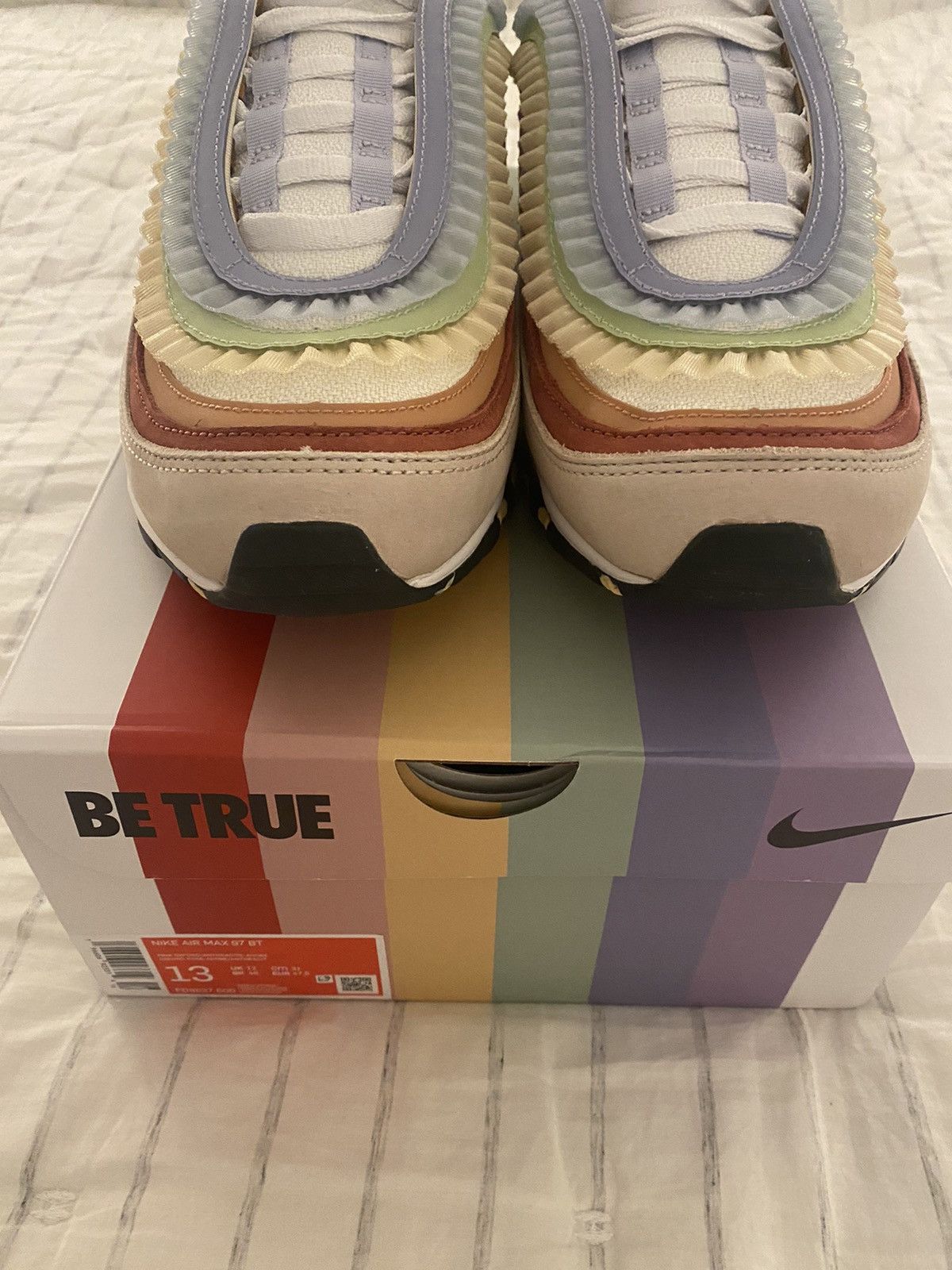 Nike Nike Air Max 97 Be True Sneakers Brand New Size US 13 / EU 46 - 5 Thumbnail