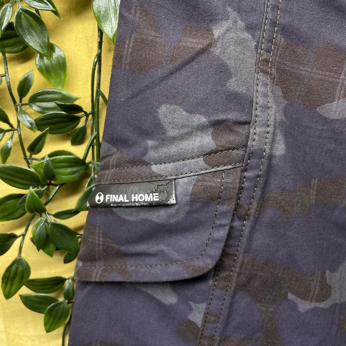 Final Home A4 FINAL HOME LOW CROTCH CROPPED RISE CARGO PANT Size US 30 / EU 46 - 6 Thumbnail