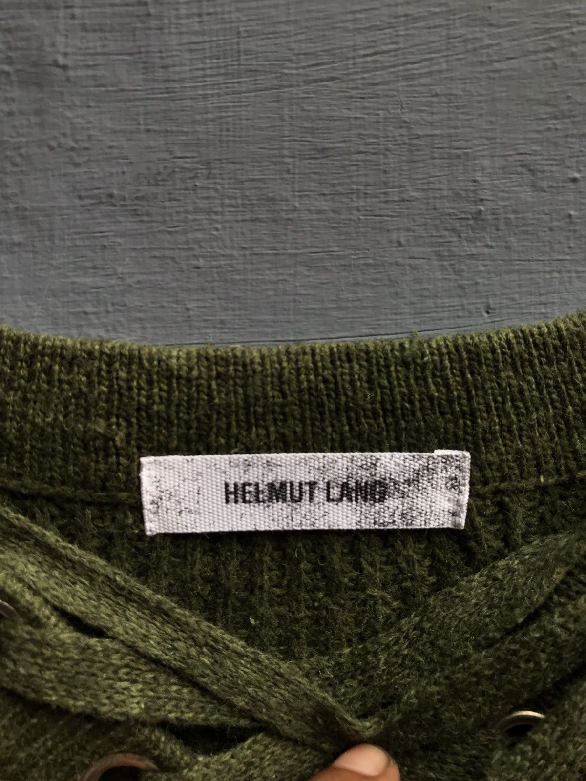 Helmut Lang Helmut Lang mesh knitted Size US L / EU 52-54 / 3 - 8 Thumbnail