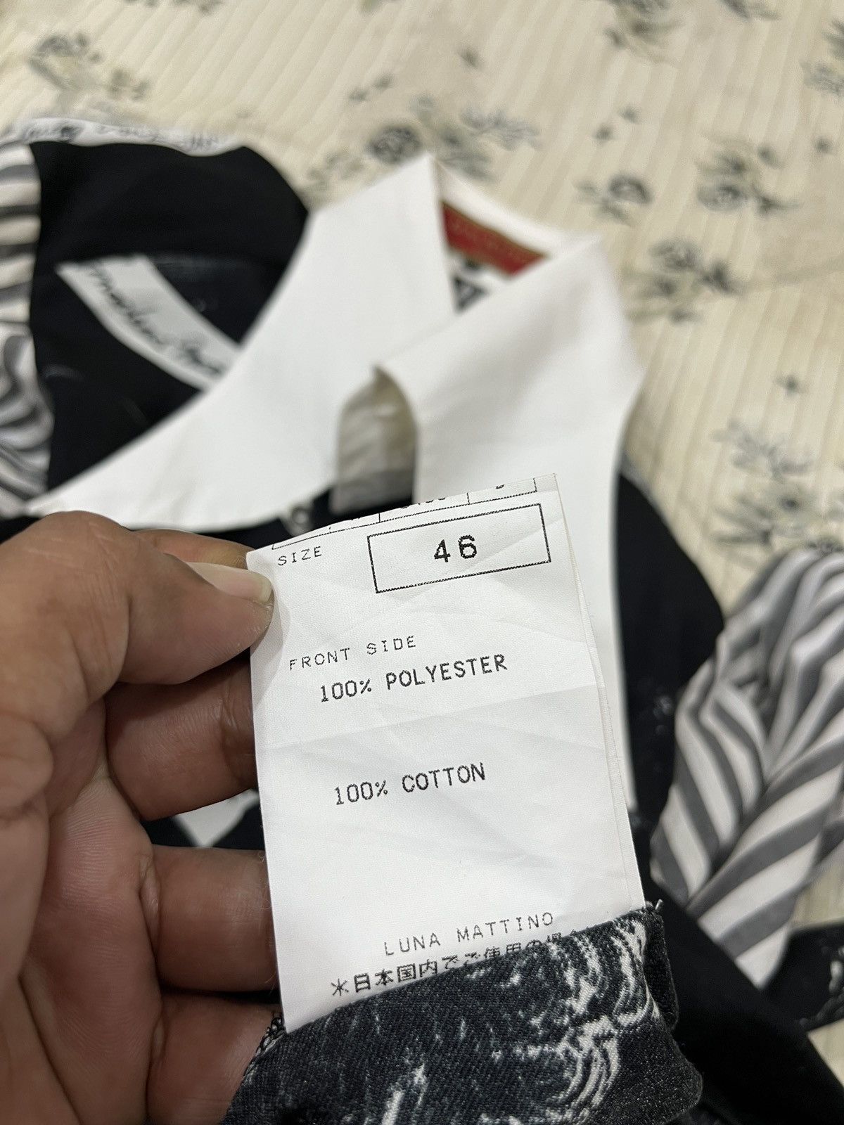 Designer (Ssss). LUNA MATTINO FULLPRINT BLOUSE Size M / US 6-8 / IT 42-44 - 13 Thumbnail