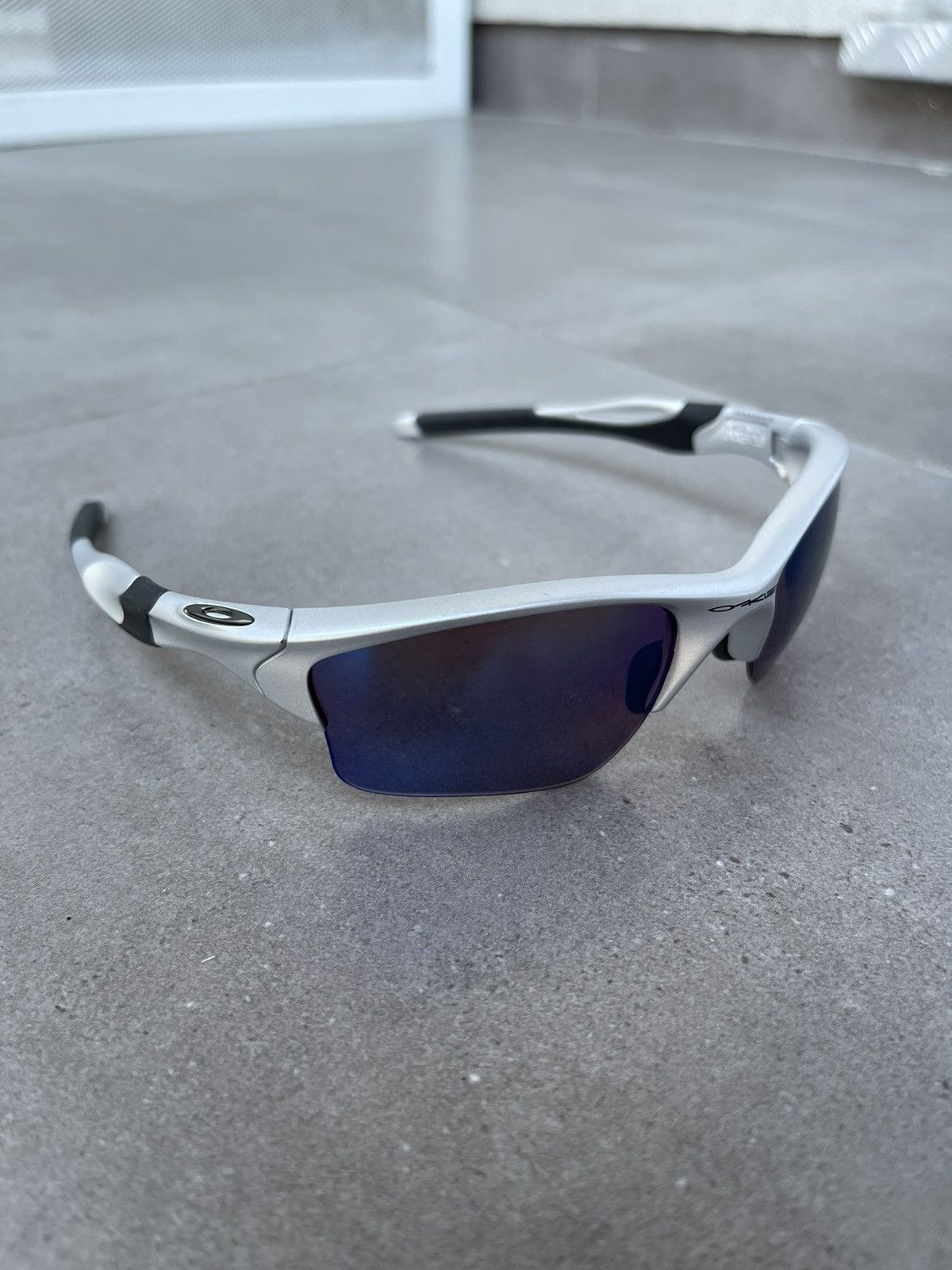 Oakley Oakley OO9154-06 "HALF JACKET 2.0" Black Grey Sunglasses Size ONE SIZE - 4 Thumbnail