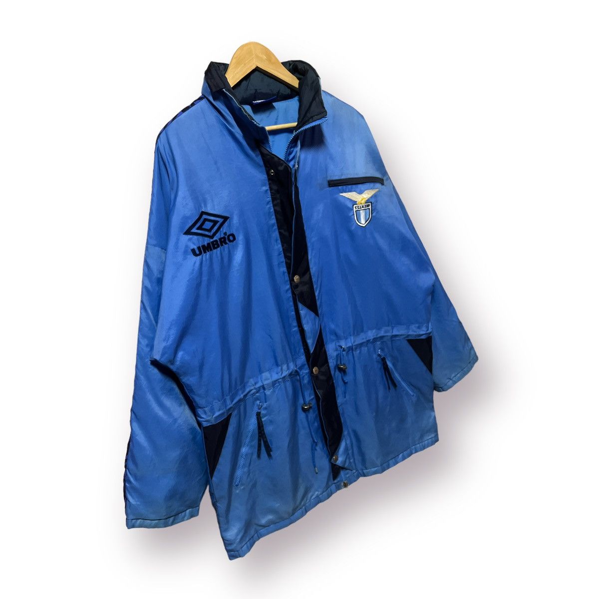 Umbro 🔥90s Umbro trainer SS Lazio soccer club windbreaker baggy Size US L / EU 52-54 / 3 - 3 Thumbnail