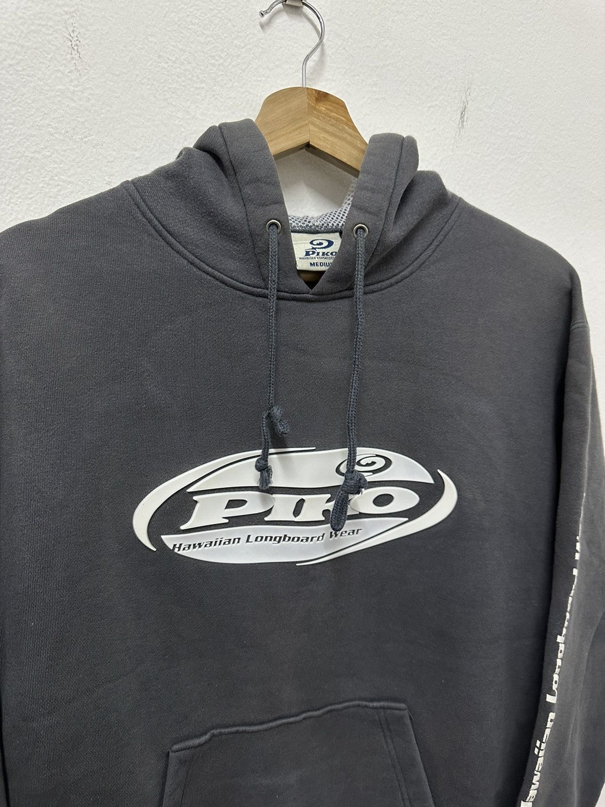 Japanese Brand × Vintage Vtg Piko Hawaiian Longboard Wear Surfing Hoodie Sweatshirt Size US M / EU 48-50 / 2 - 3 Thumbnail